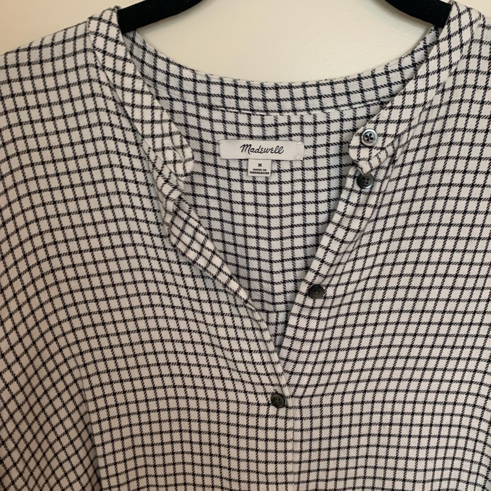 Madewell Gingham Top - Picture 2 of 3